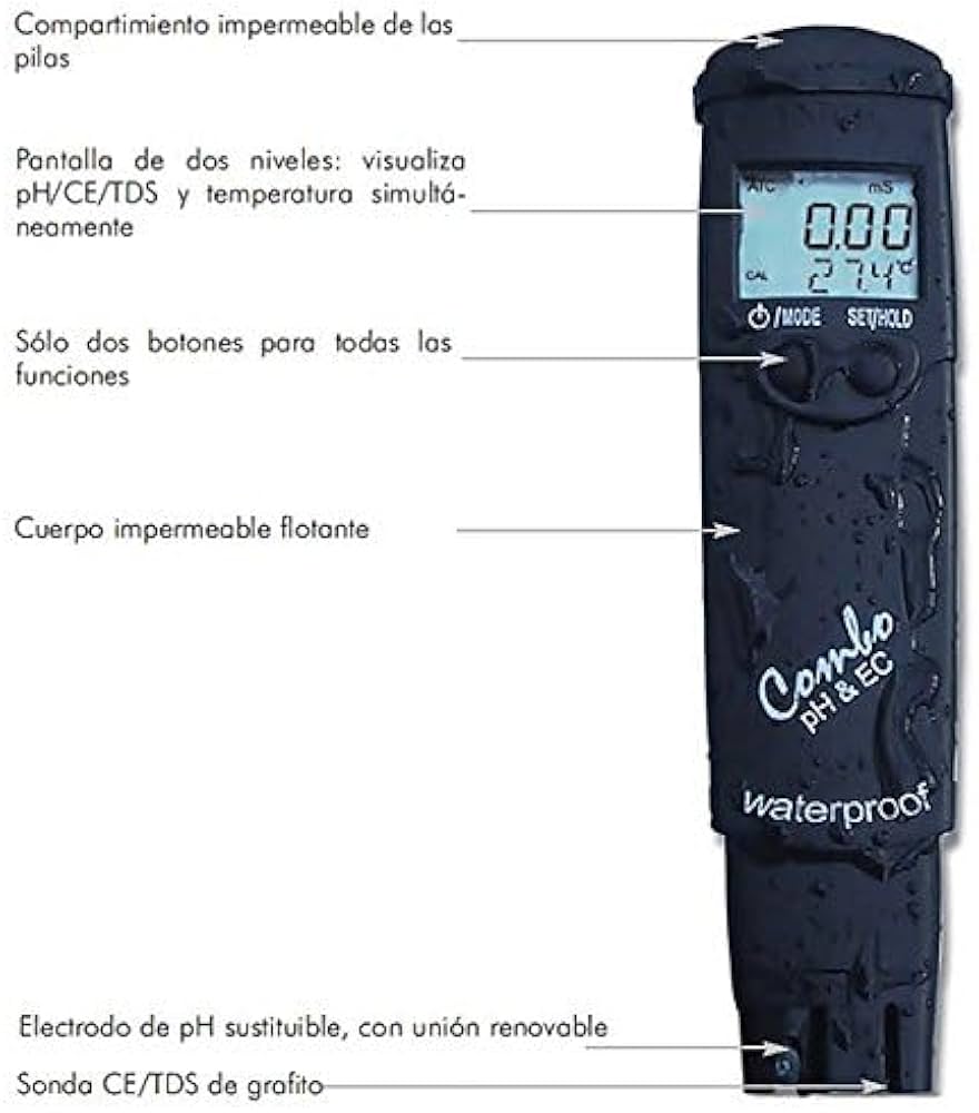 HANNA HI98129 pH/TDS測定器 2個セット HANNA HI98129 pH/TDS測定器 2個セット